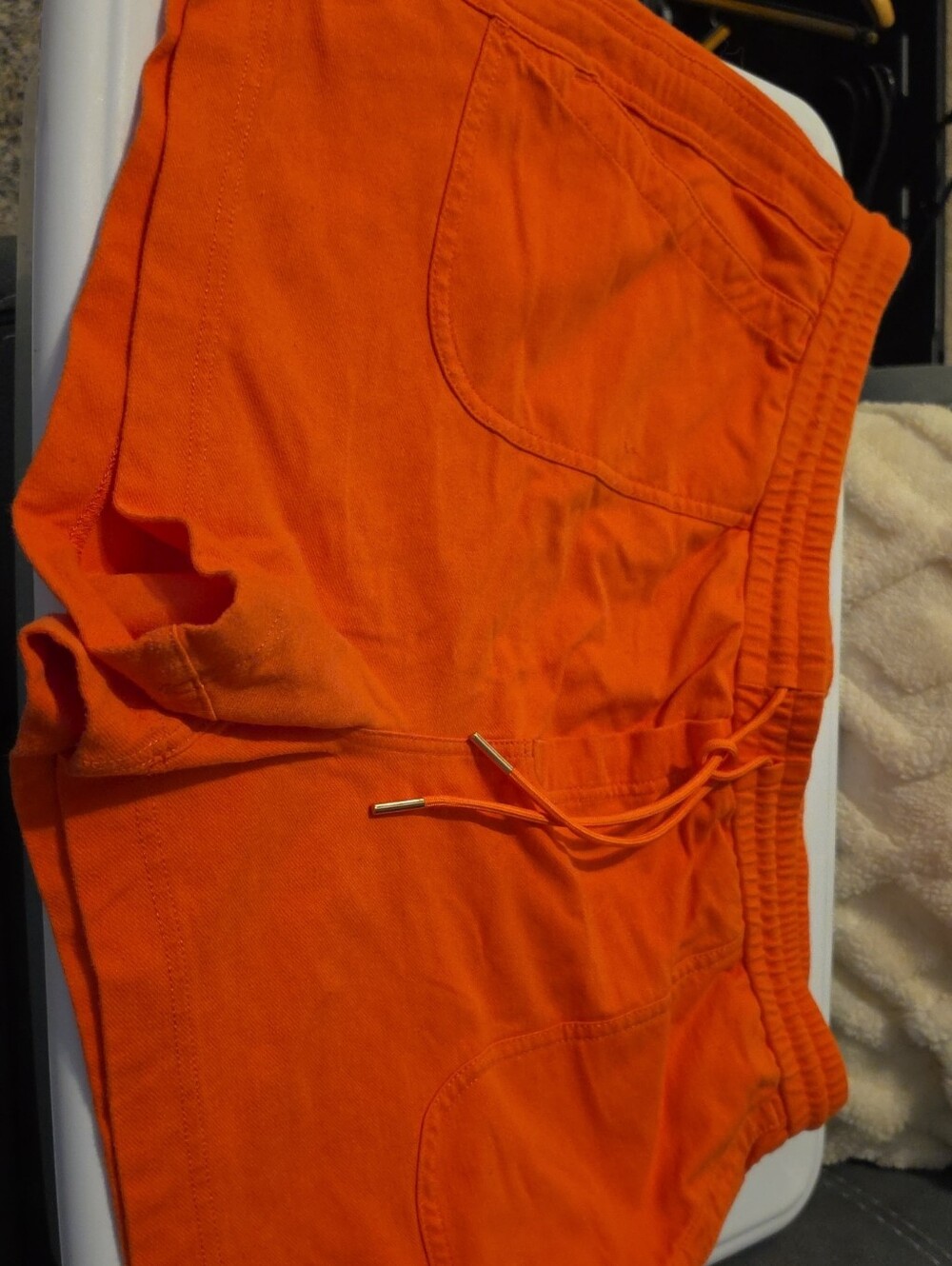 The Limited Orange Athletic Shorts